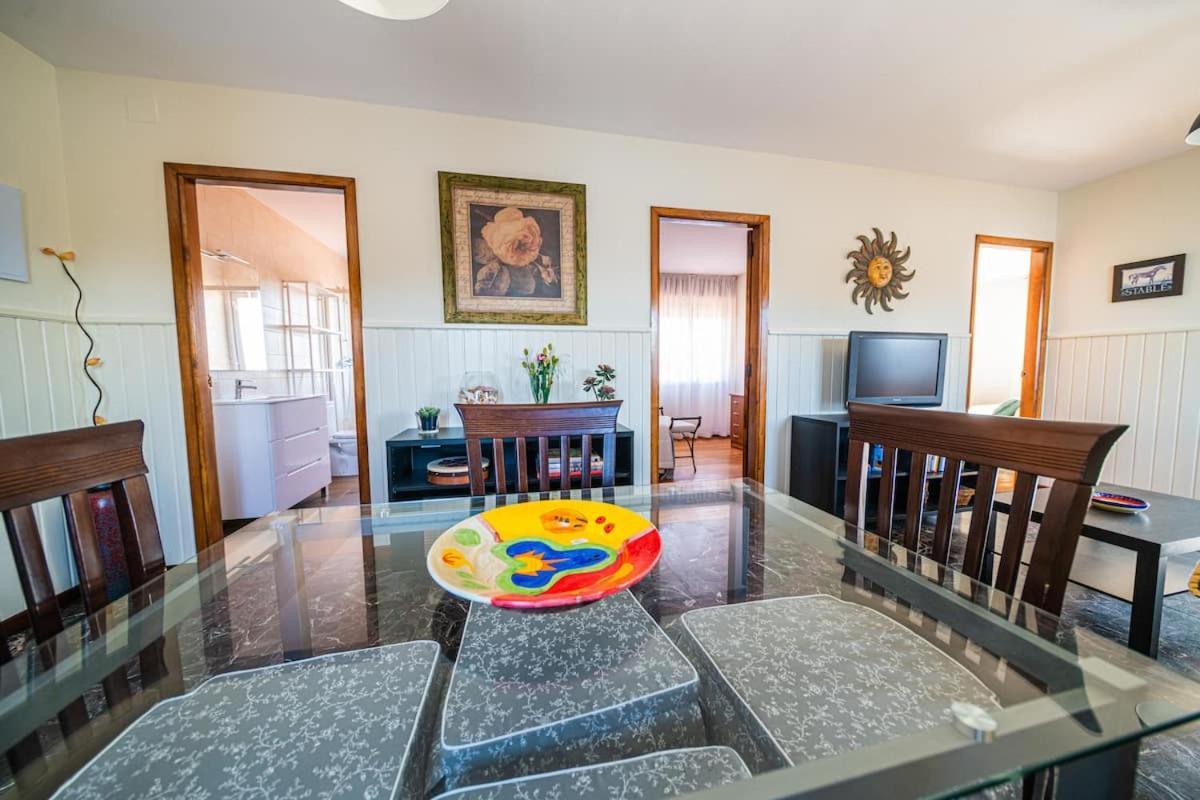 Apartamento céntrico con vistas al mar Villanueva De Arosa Esterno foto